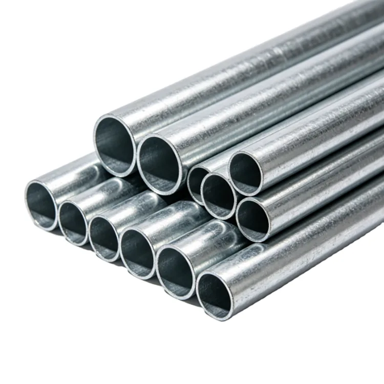 Hot-Dip Galvanized Pipa Baja Bulat